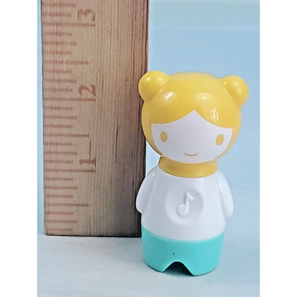 Kid O Myland Friends Girl Figure Replacement Interactive Yellow Teal White...